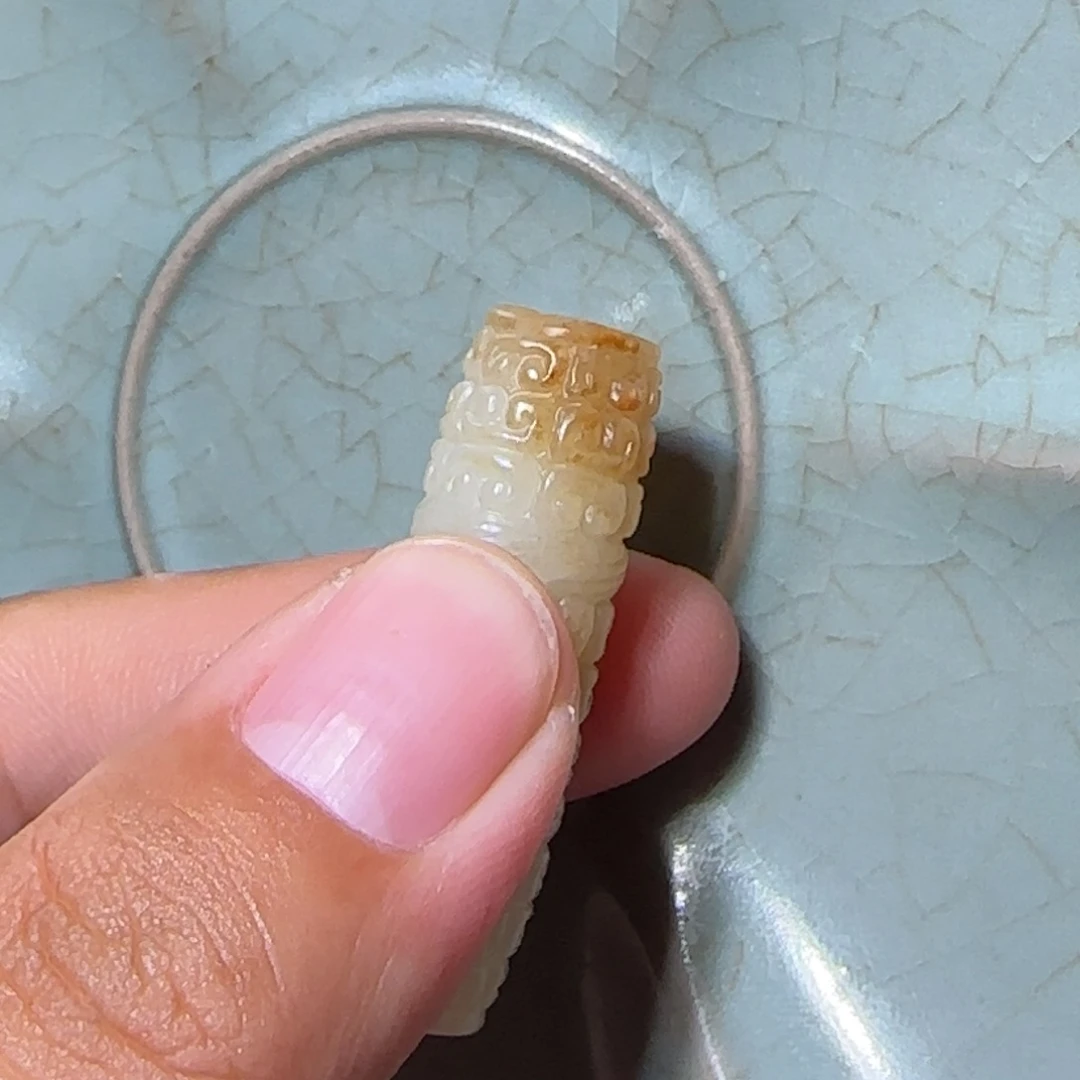 摆件拾**人富贵荣华瓷器摆件