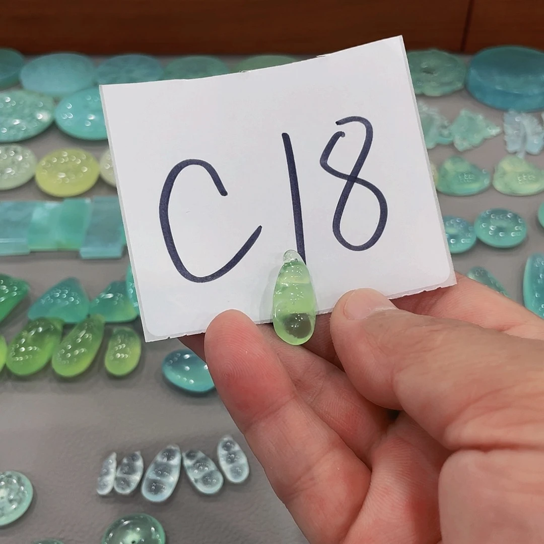 蛇纹石玉未镶嵌珠宝奇石❄️