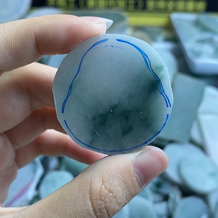 大***东翡翠裸石纯天然翡翠