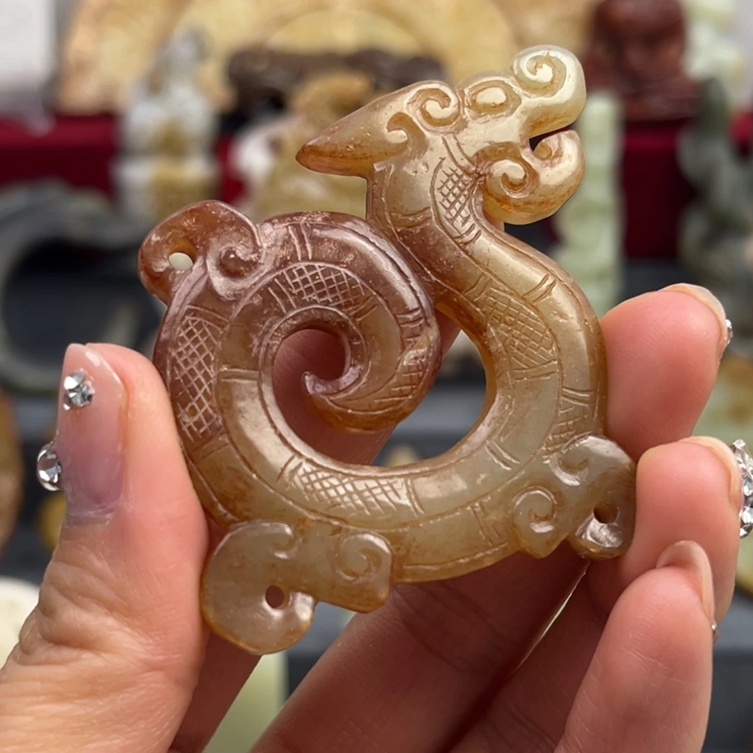 和田玉未镶嵌颈饰鉴古藏珍鉴古藏珍