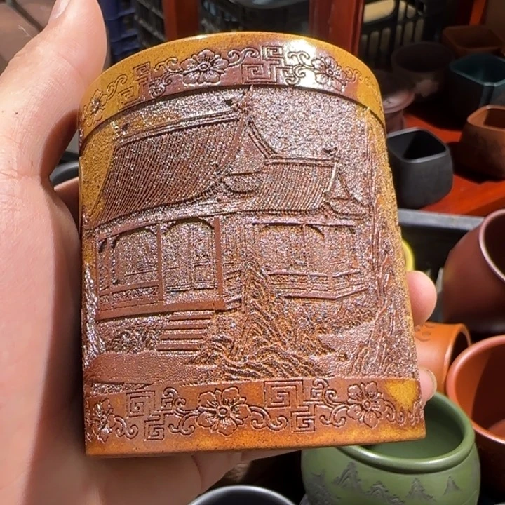 茶杯紫砂全手工制作工艺