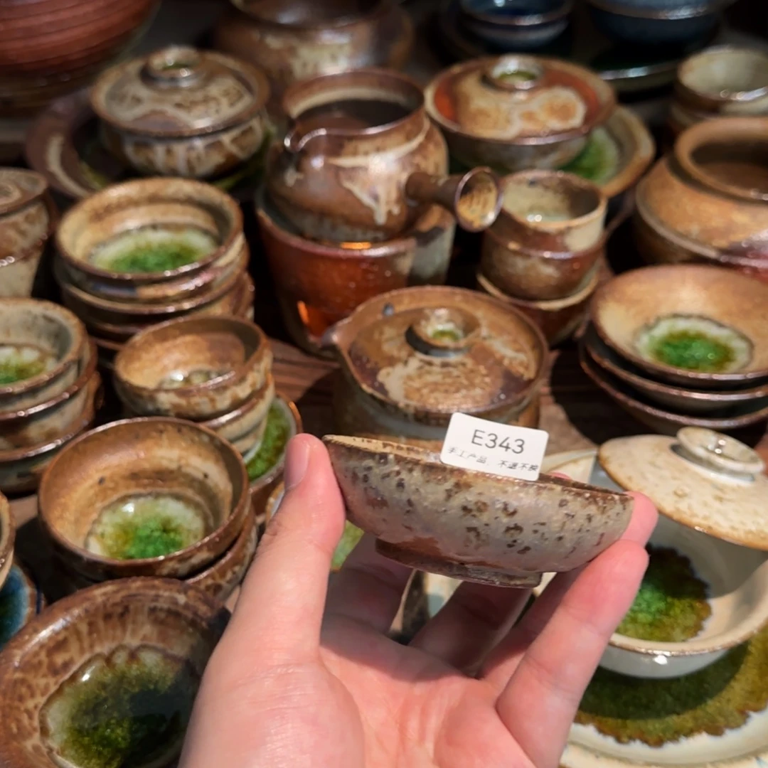 E343破碎感泥料非柴烧跑单禁拍