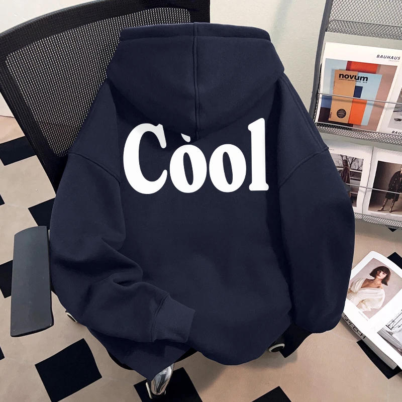 WASSUP HSUBE印花潮牌休闲连帽卫衣情侣秋冬款重磅男女宽松上衣服