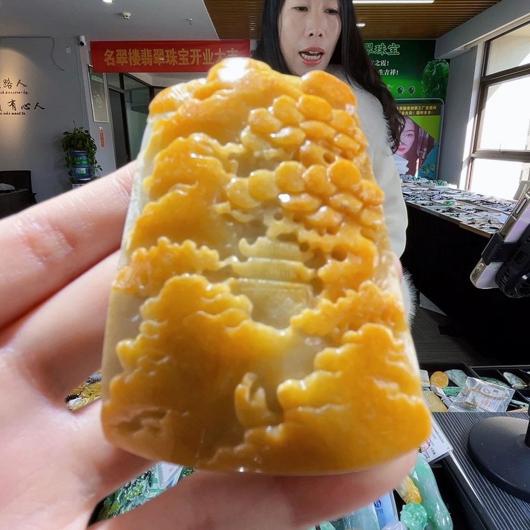 颈饰未镶嵌翡翠翡翠