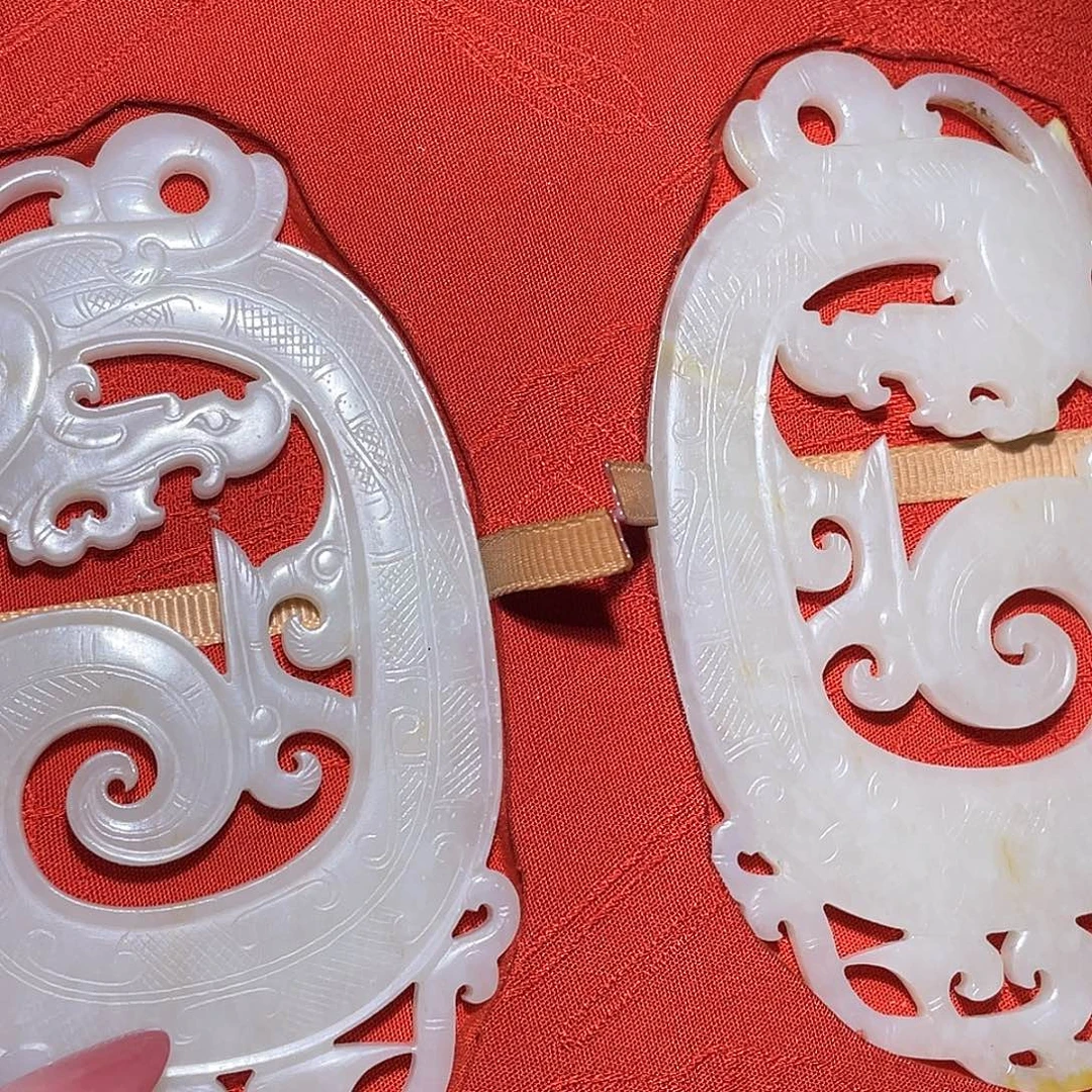 简***淡和田玉（糖玉）未镶嵌挂件