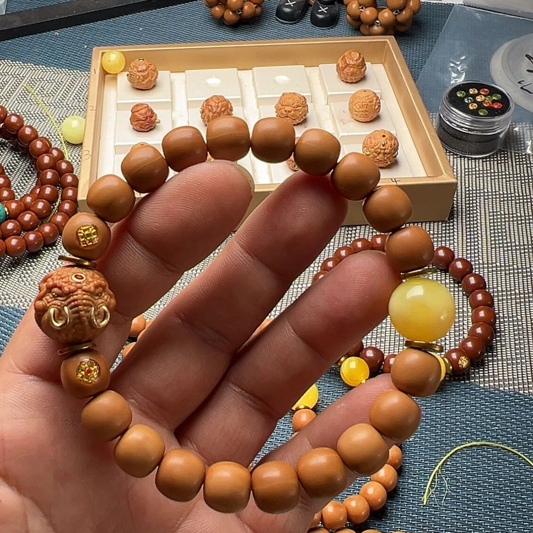 0***^猴头核桃吊坠老型