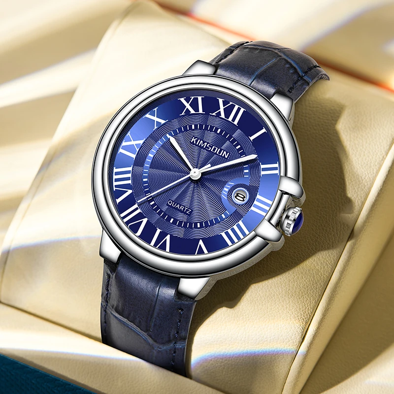 【云仓专柜】正品男士手表时尚防水夜光腕表日历简约百搭男表K1829