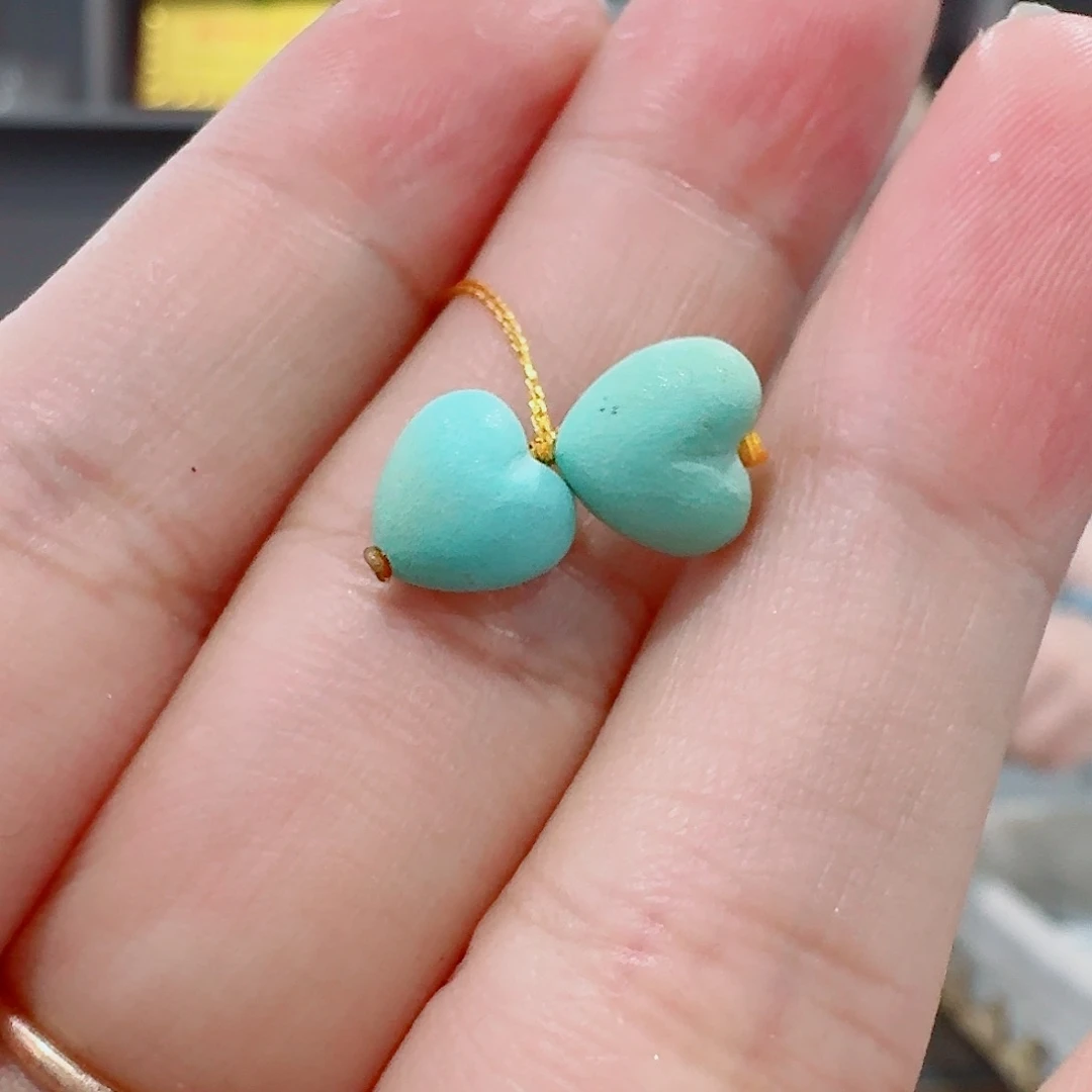 未镶嵌绿松石珠宝奇石