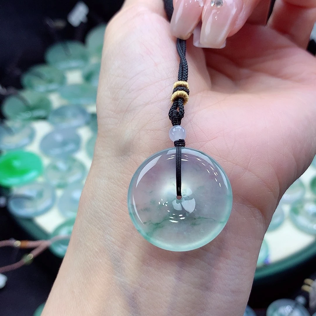 颈饰未镶嵌翡翠编号47尺寸25.2/5.7