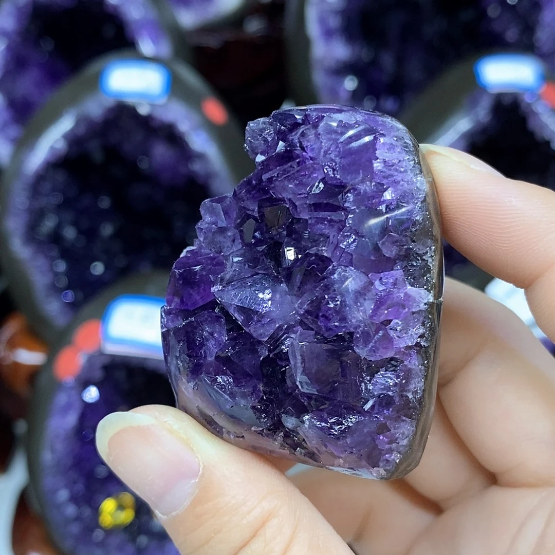 未镶嵌紫晶大型摆件（非配饰）莹