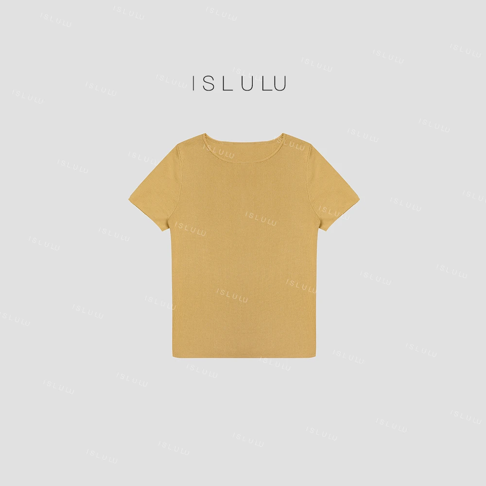 IS LULU |  小众圆领基础针织短袖