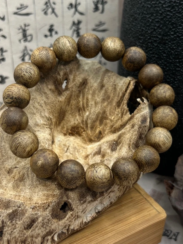 沉香手串奇楠单圈圆珠1.2多样性发一条