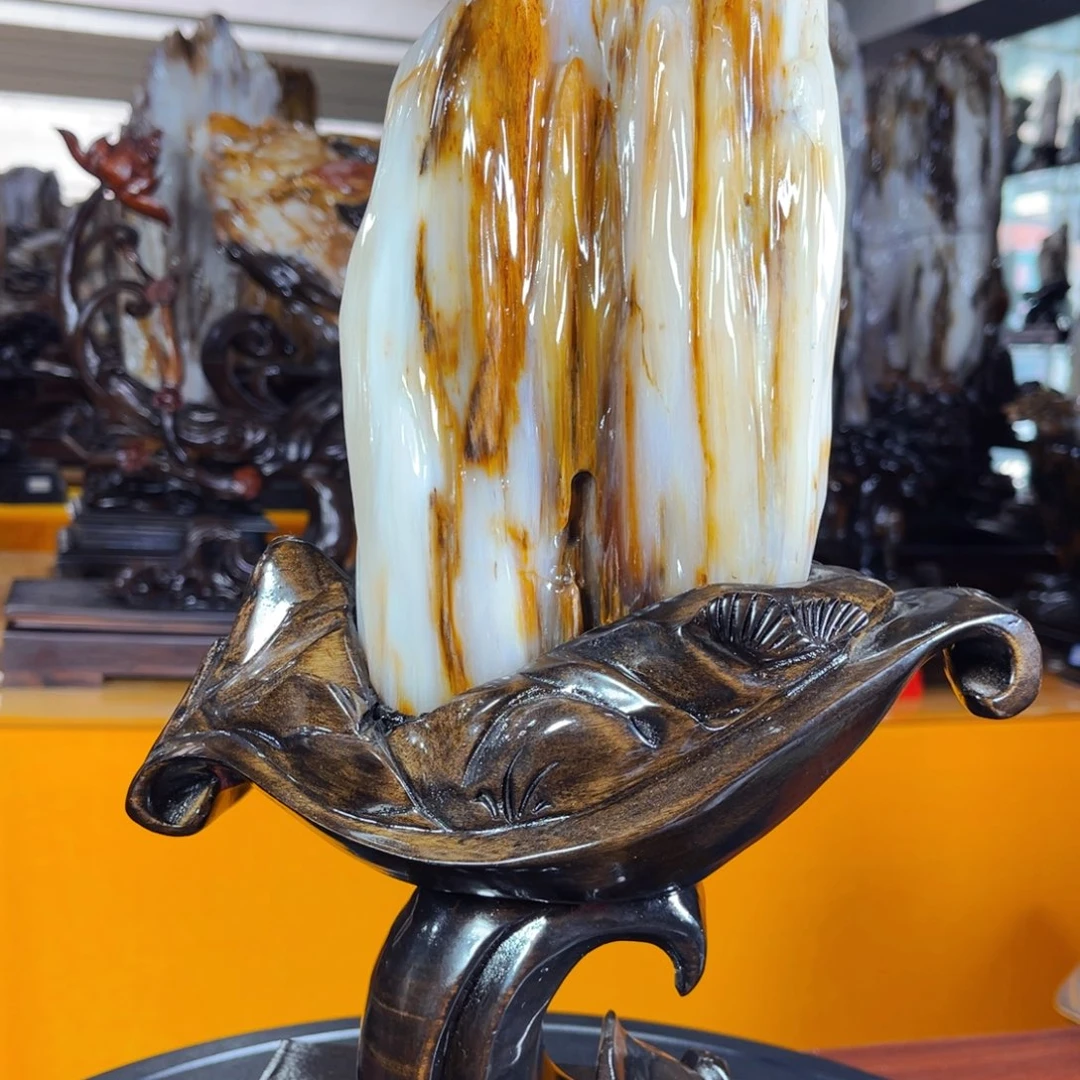 硅化玉未镶嵌珠宝奇石