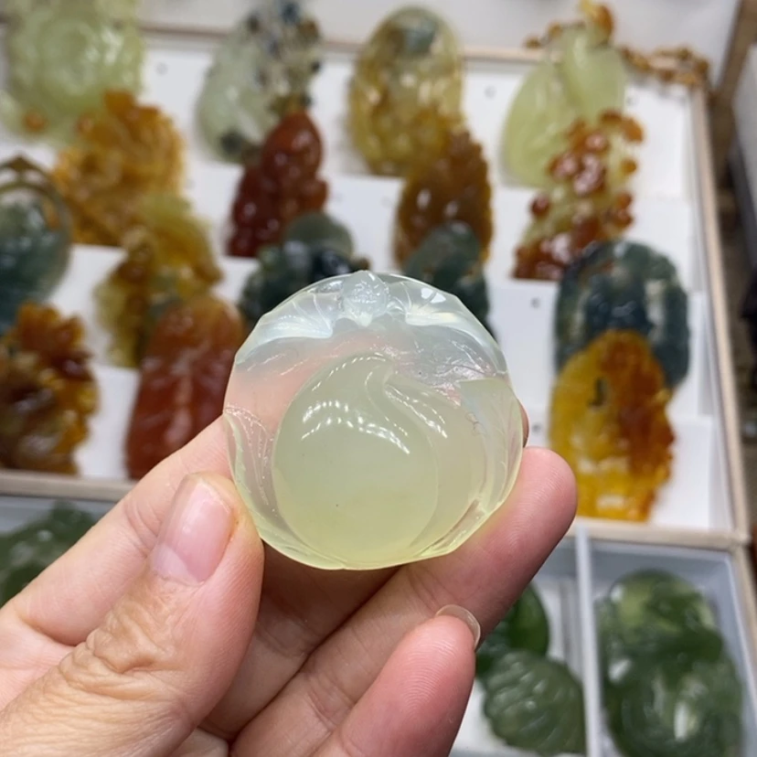 【闪购商品】未镶嵌蛇纹石玉颈饰