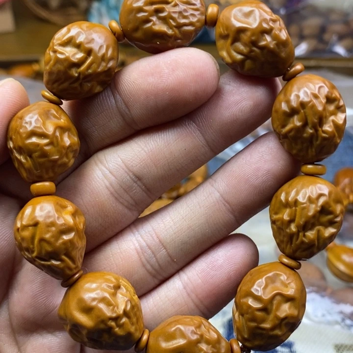 橄榄核手串/手链橄榄核雕工艺手串