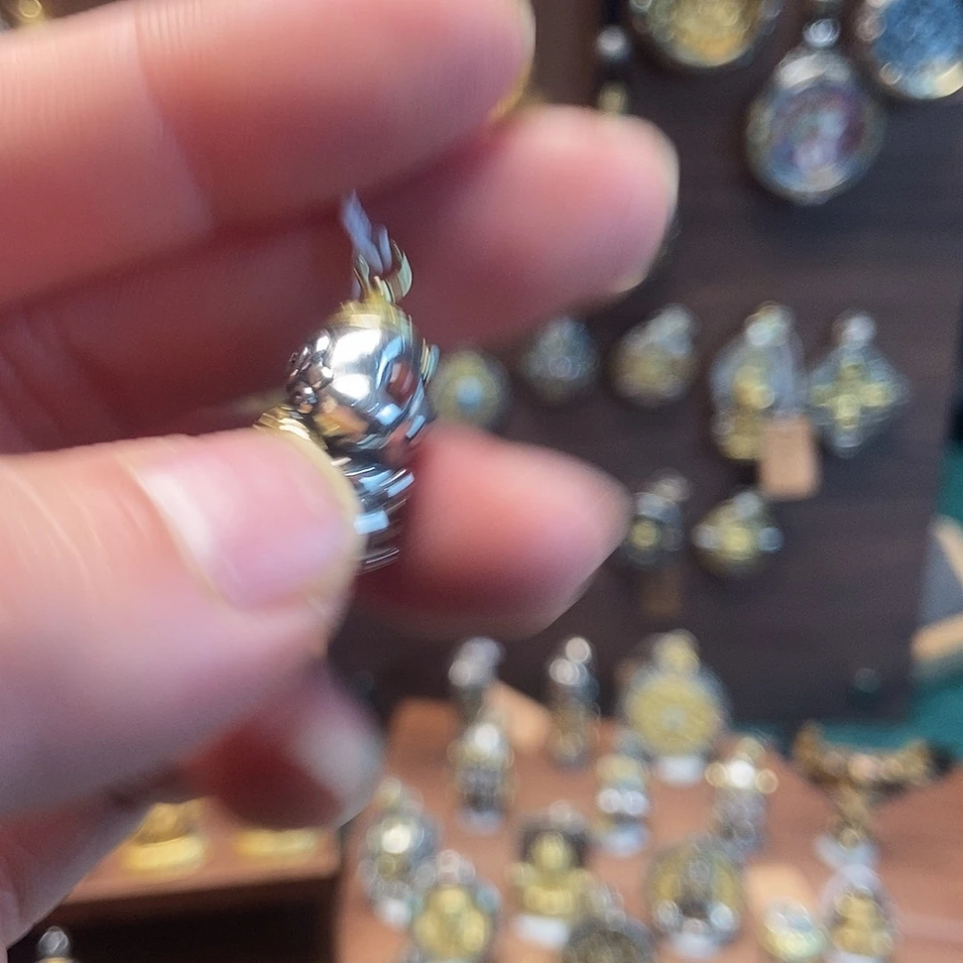 纯银925纯银龙龟吊坠