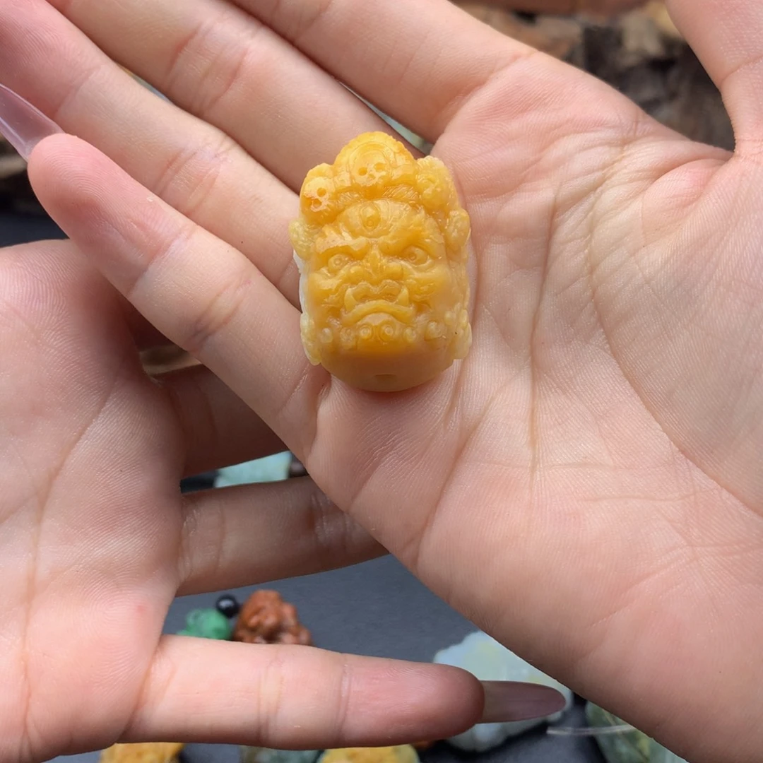 稻***人未镶嵌定制翡翠翡翠