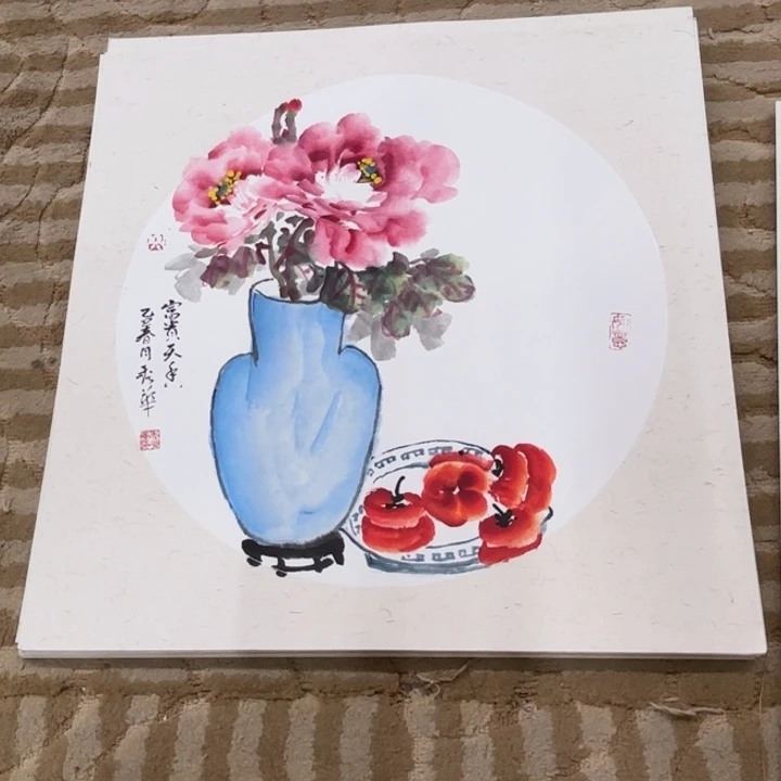 国画花鸟的翅膀和翅膀是50.50