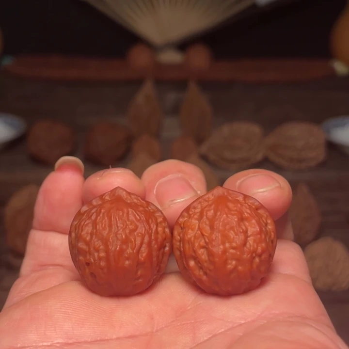 文玩核桃吊坠小*小八棱