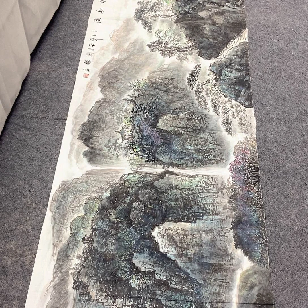 国画国画手绘作品11111