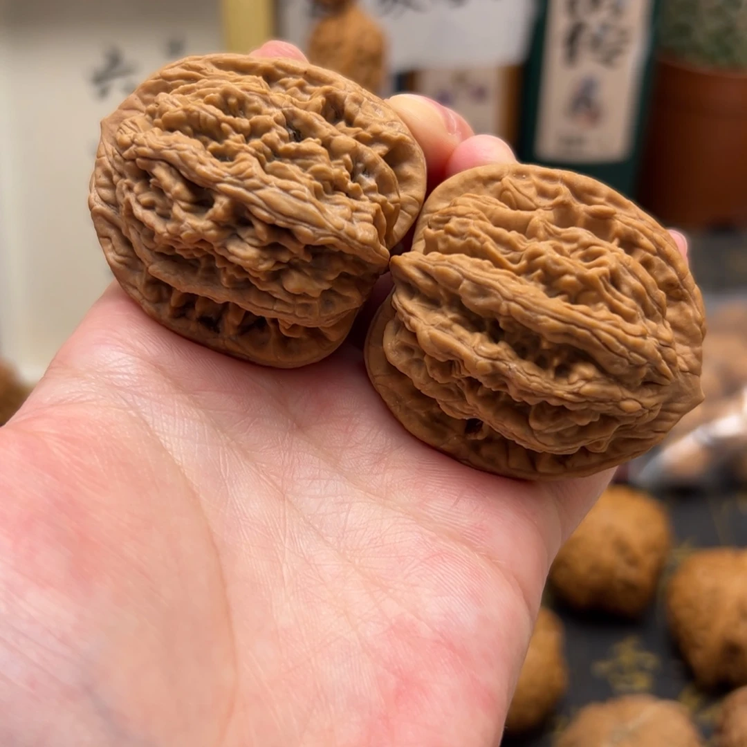 文玩核桃把件42➕麦虎全品