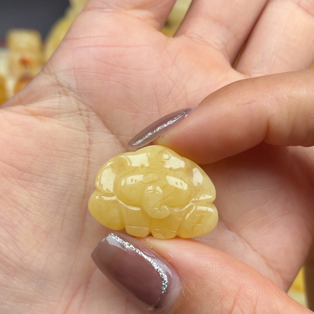裸石琥珀未镶嵌蜜蜡