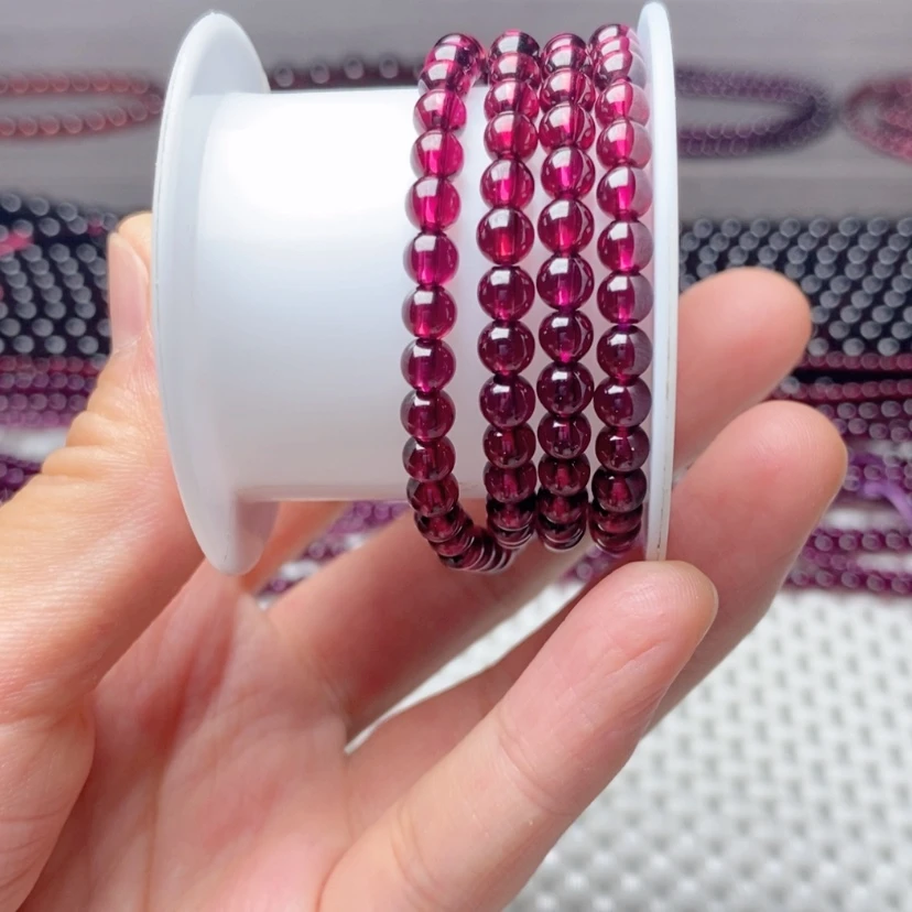 【闪购商品】手链未镶嵌石榴石黑**虹k4.6