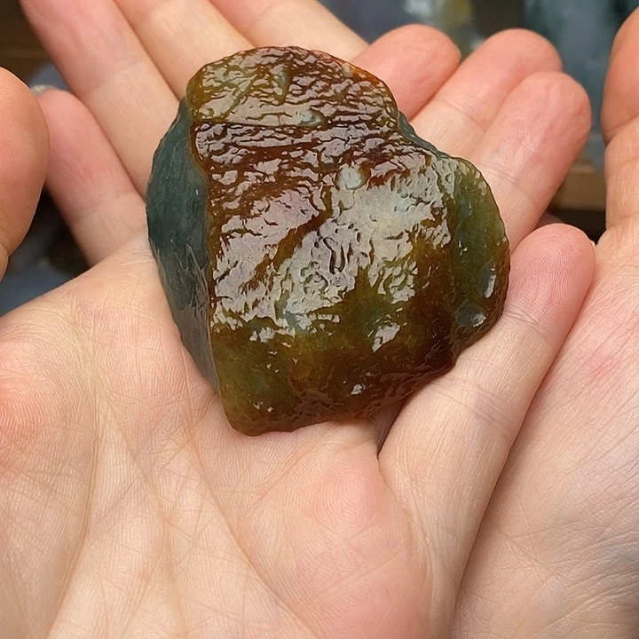 颈饰未镶嵌翡翠天然