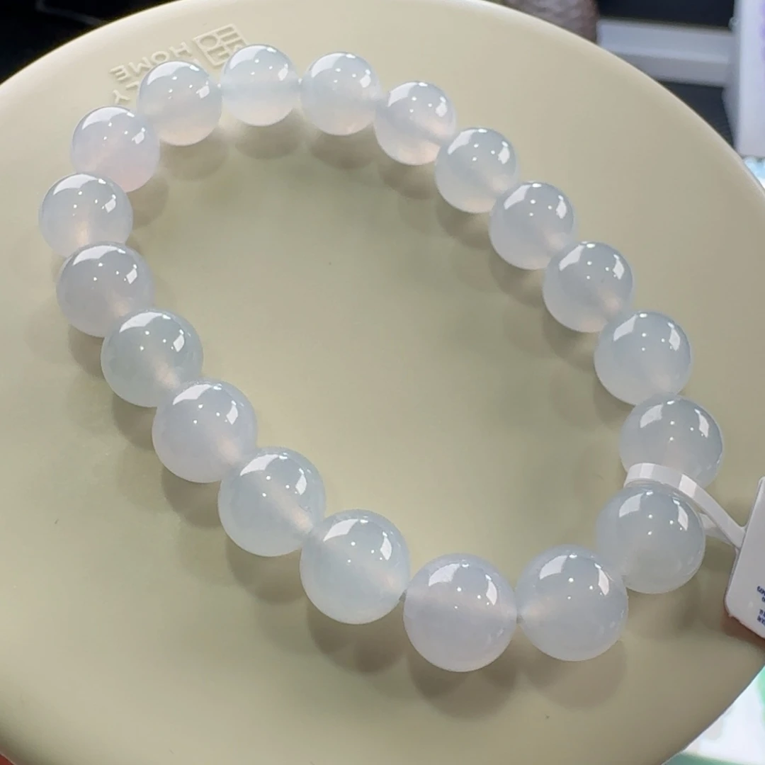 翡翠手链未镶嵌白月光手串卡10 大漏！福利！