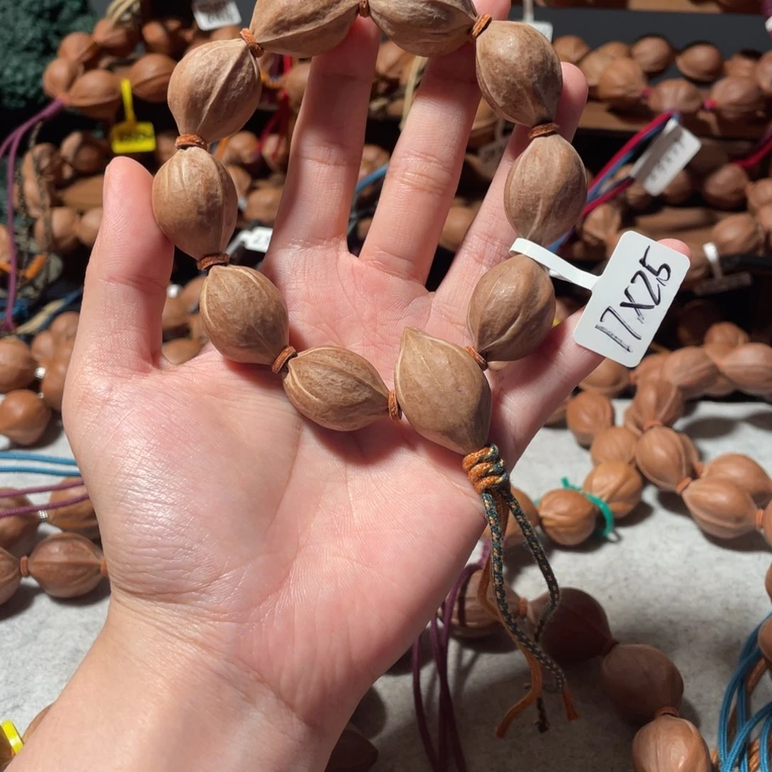 橄榄核手串/手链煎**子1725梅林铁核