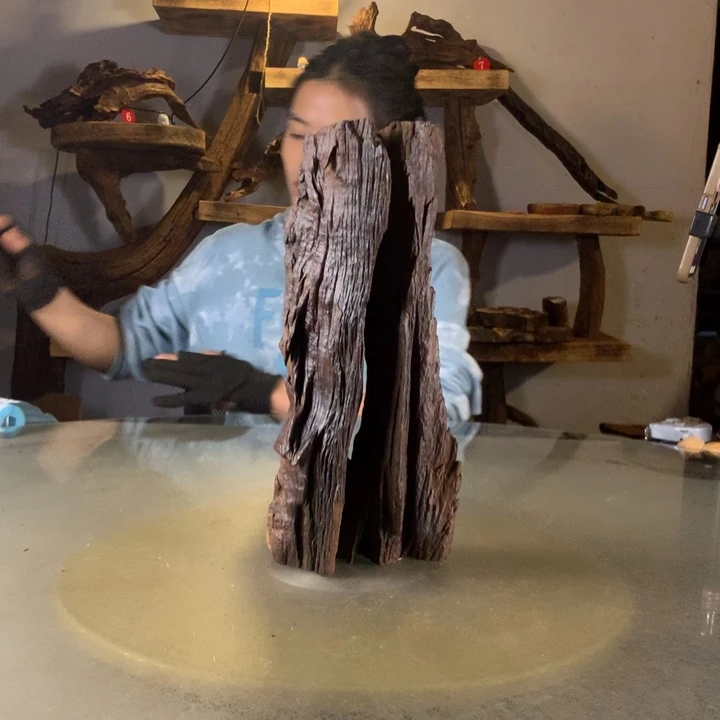 *****天然的云南紫柚木会黄水