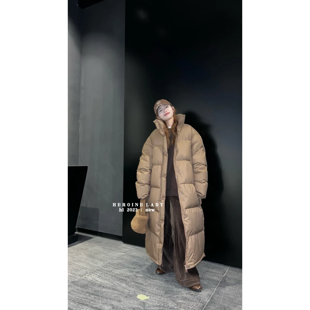 【韩代慵懒面包服】90白鸭绒保暖百搭立领羽绒服