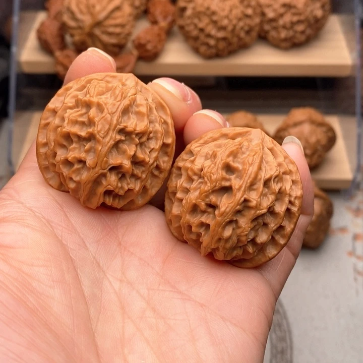 核桃把件文玩核桃苹果园