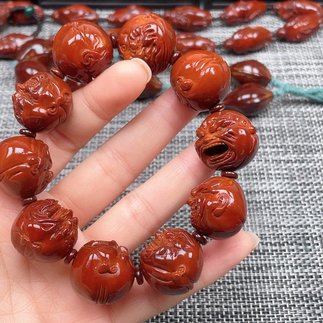 手串/手链橄榄核石*、恶僧25