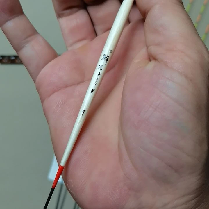 静***巴尔沙木鳞光白碳脚2号一支