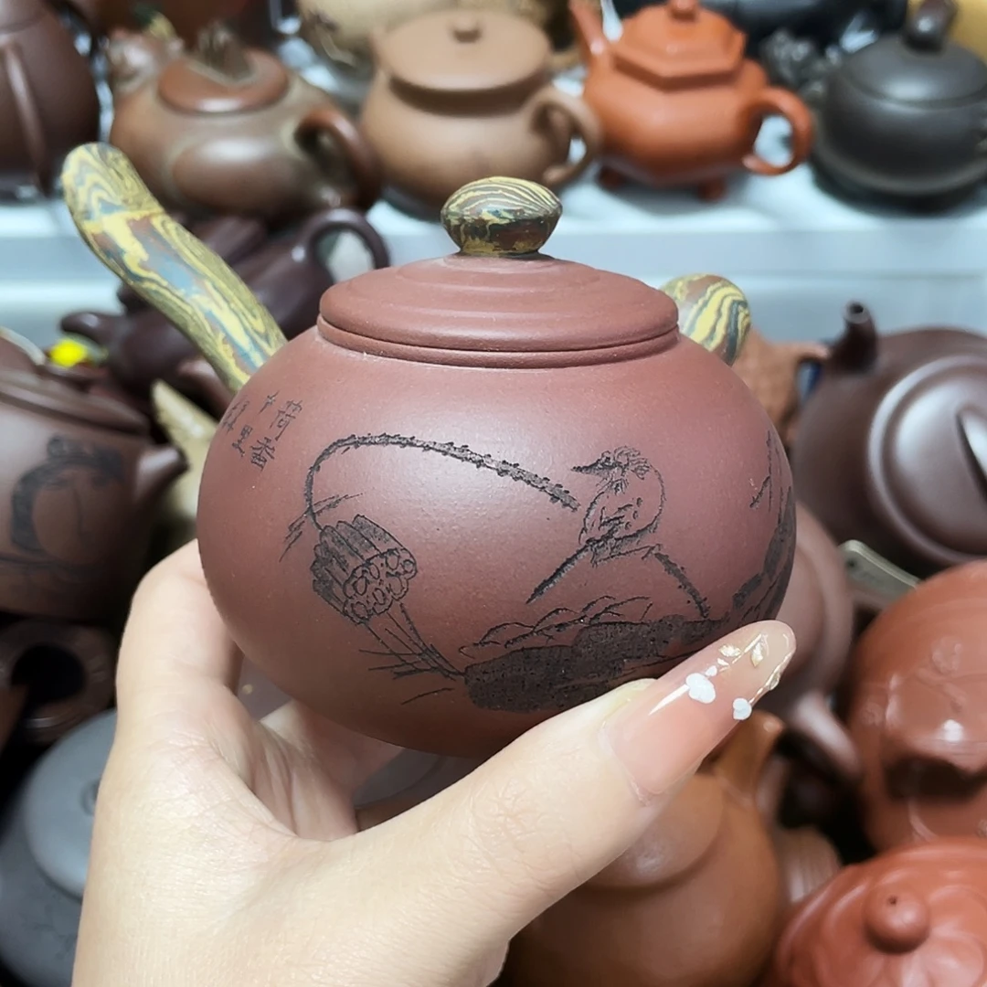 紫砂茶壶240cc宜兴紫砂壶