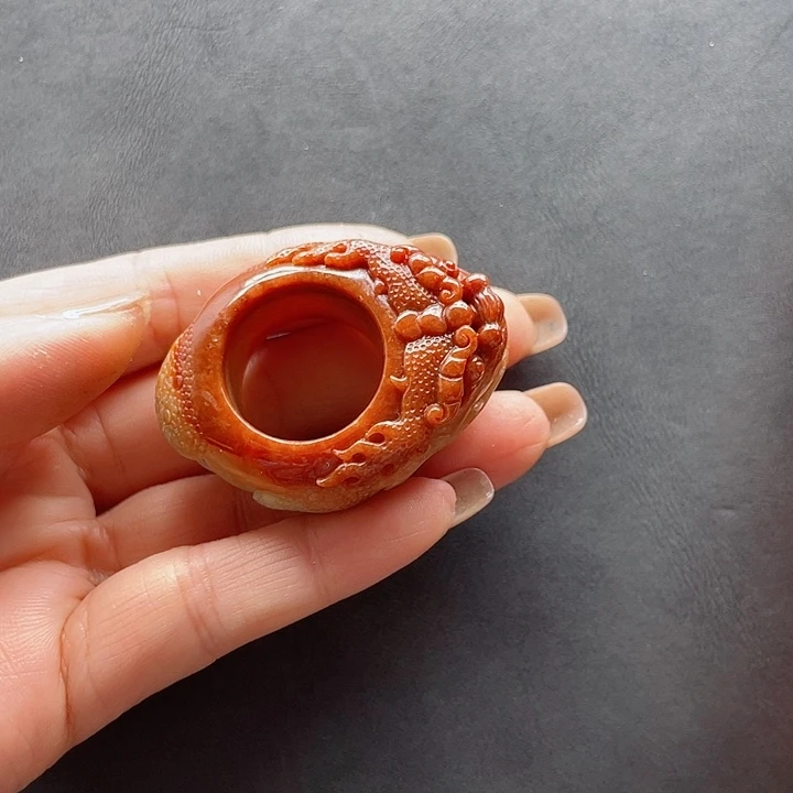 安***娜翡翠未镶嵌戒指666