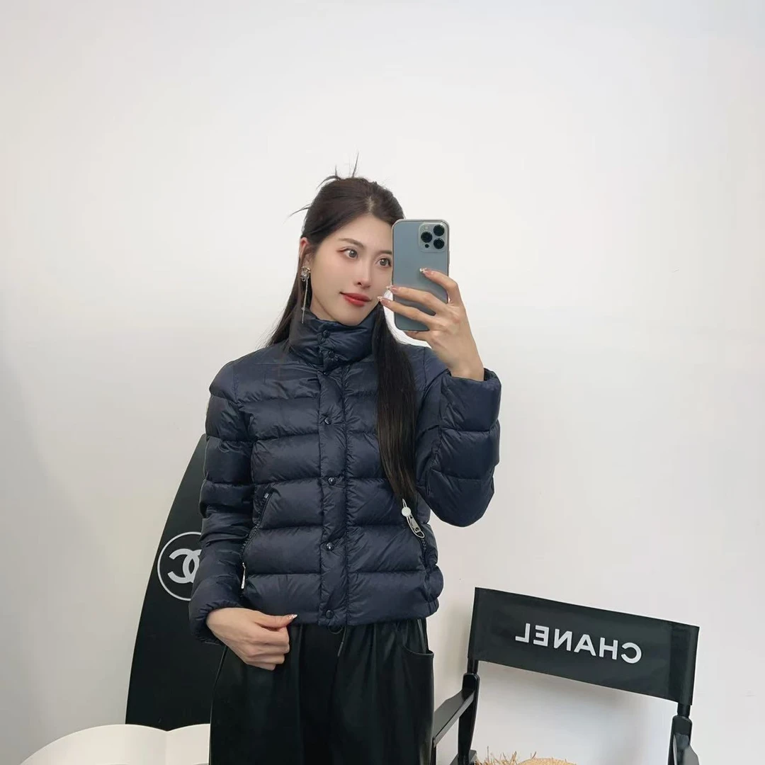 95新 MONCLER 麦殿/羽绒服0码蓝色/250101LZG6Z02