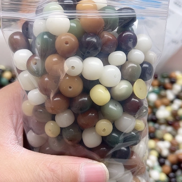 白玉菩提吊坠唯**?瑕疵混珠一包