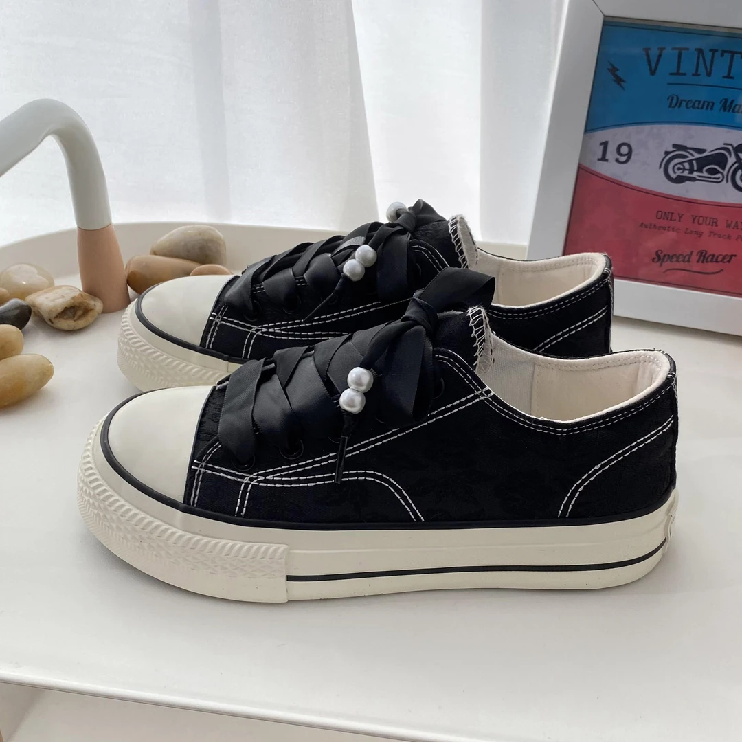 5083 韩版运动休闲帆布鞋女