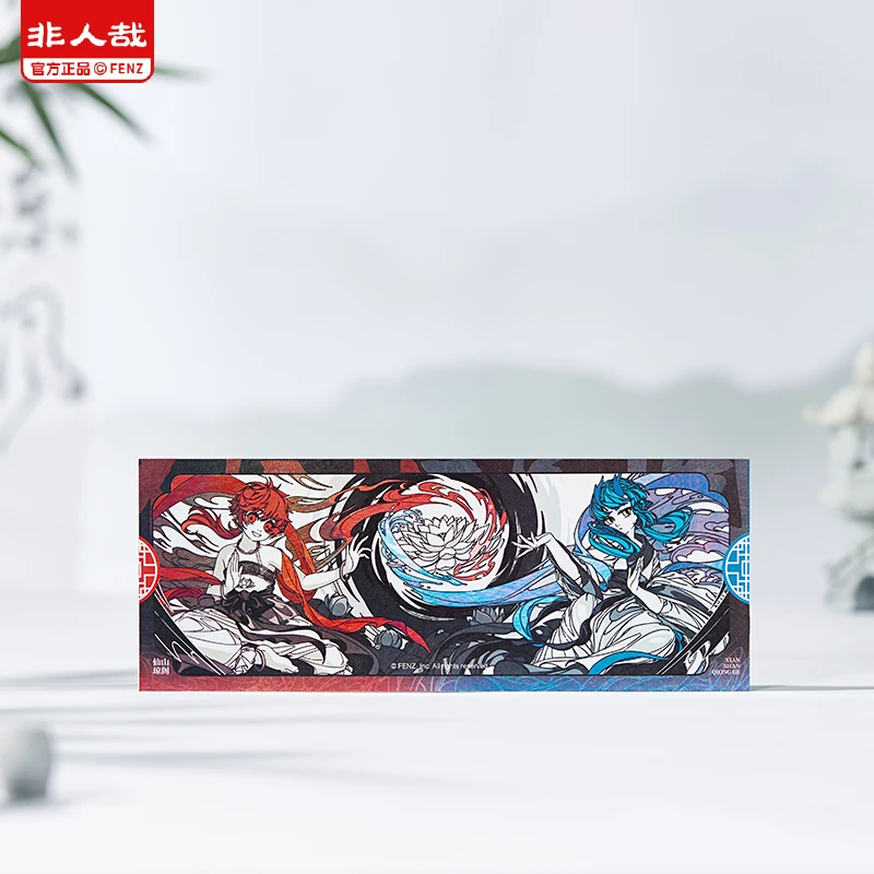 非人哉仙山琼阁系列镭射票【毛球直播帮拆】动漫卡通角色周边盲盒