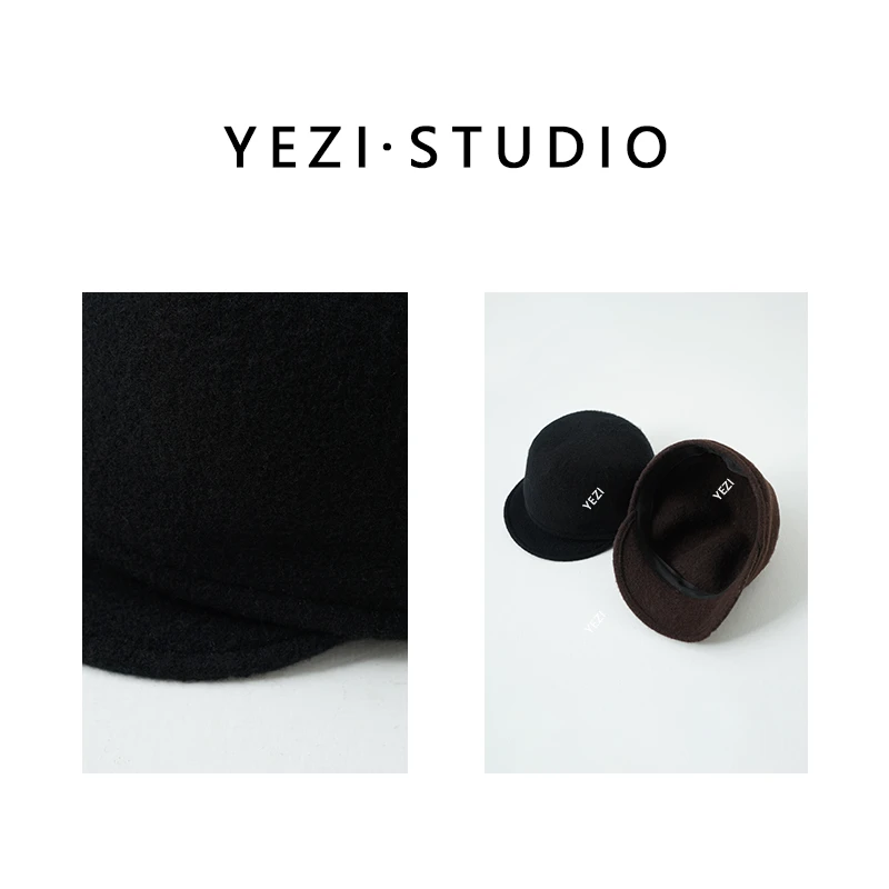 【小呢帽】英伦造型感羊毛毛呢精致优雅软檐马术帽25447018