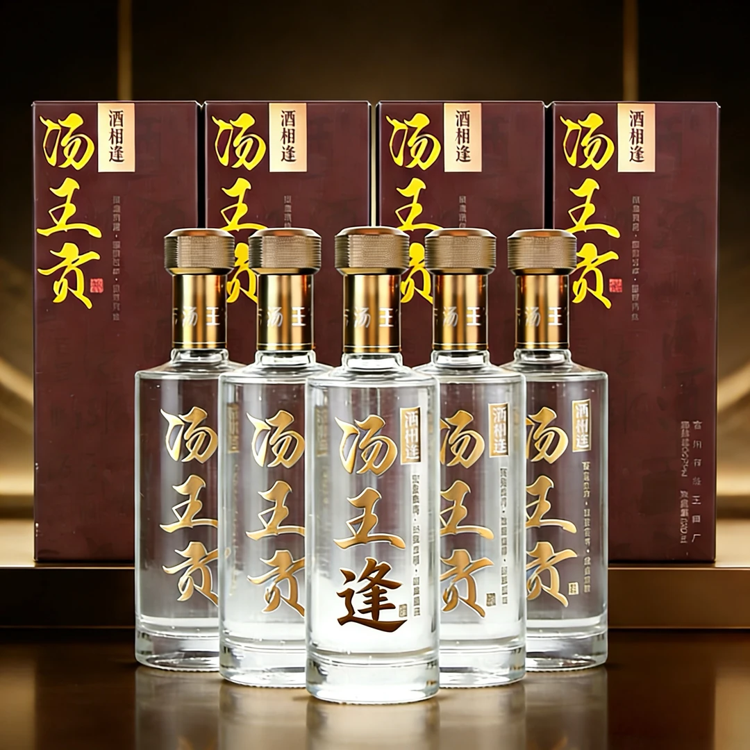 汤王汤王酒相逢浓香型52° 毫升*6瓶52度500ml