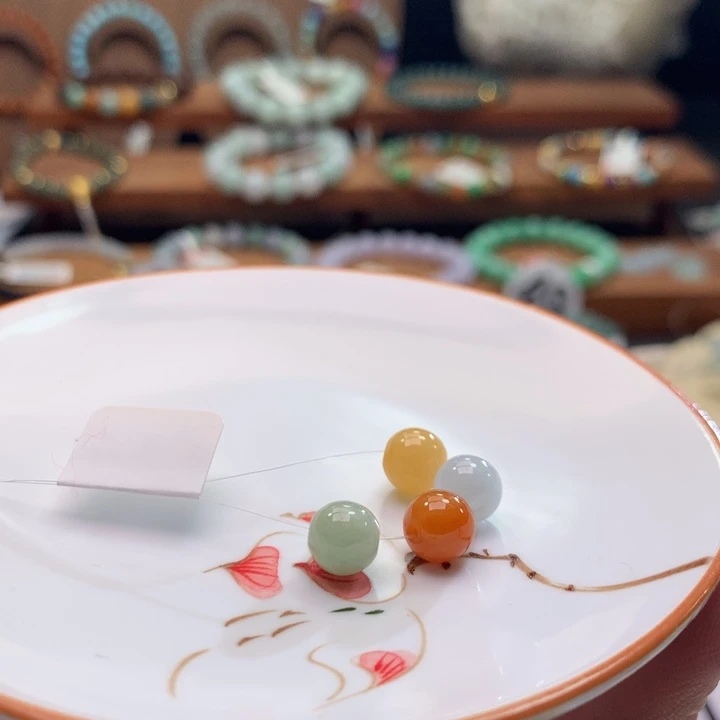 翡翠未镶嵌手链翡翠d20卡7.3