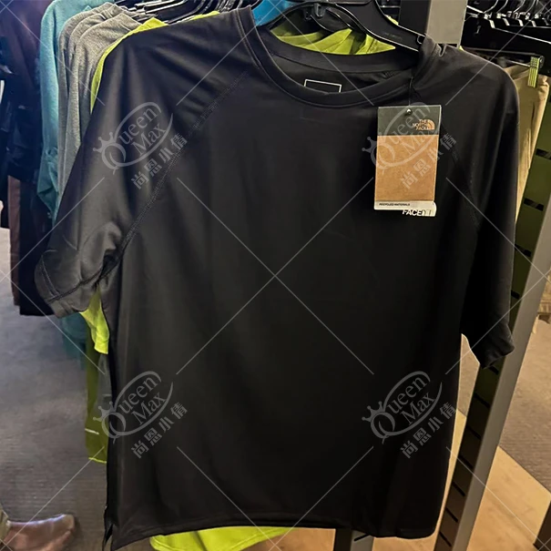 THE NORTH FACE/北面男款BREEZE BLACK/WHT短袖T恤NF0A82JK-KY4