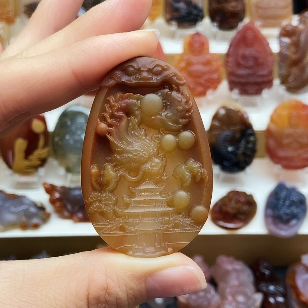 玛瑙/玉髓未镶嵌颈饰