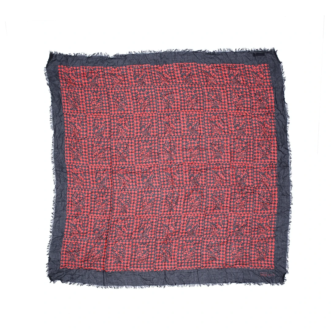 99新 Alexander McQueen/亚历山大·麦昆 小花Jerry活动 麦昆围巾