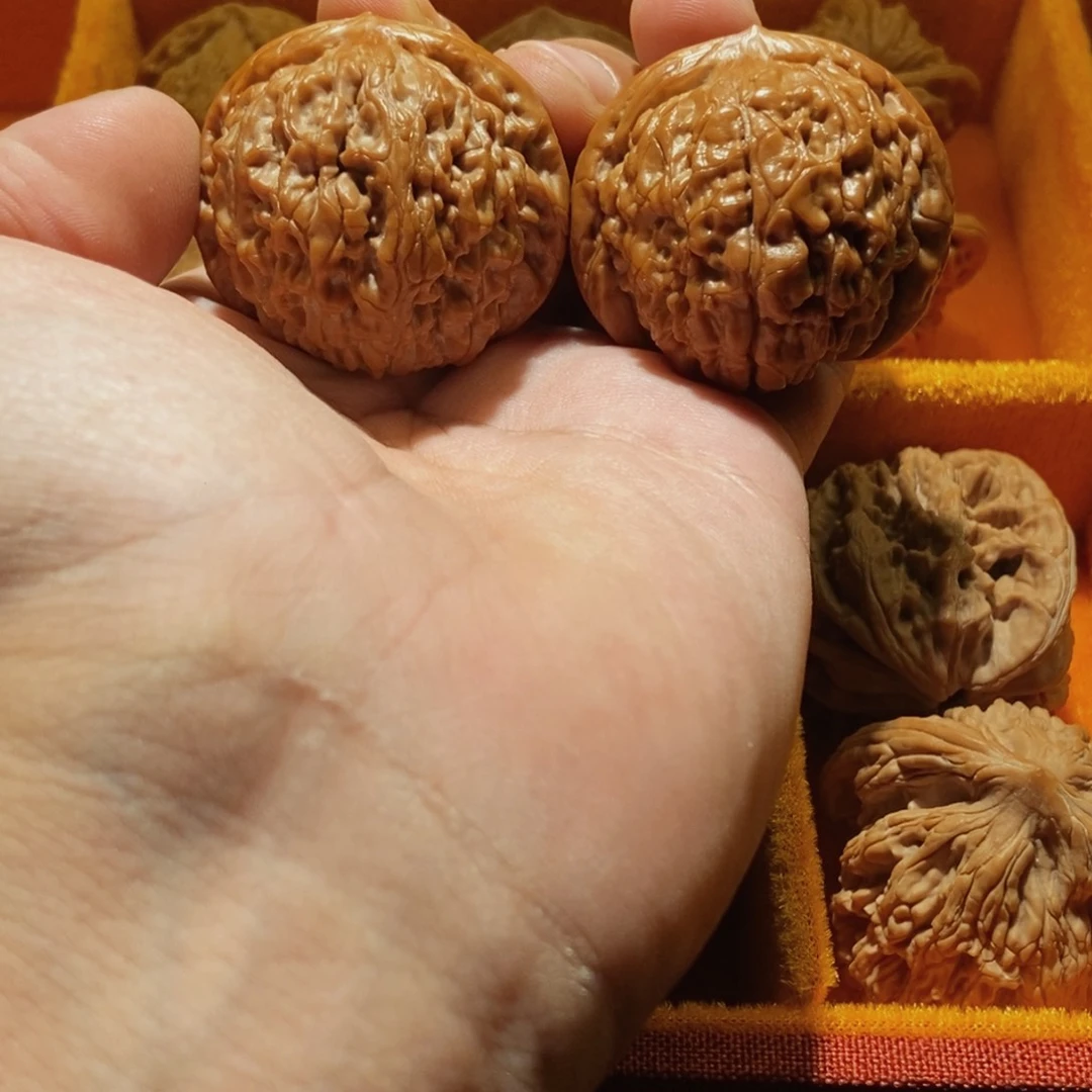 吊坠文玩核桃莲花王40