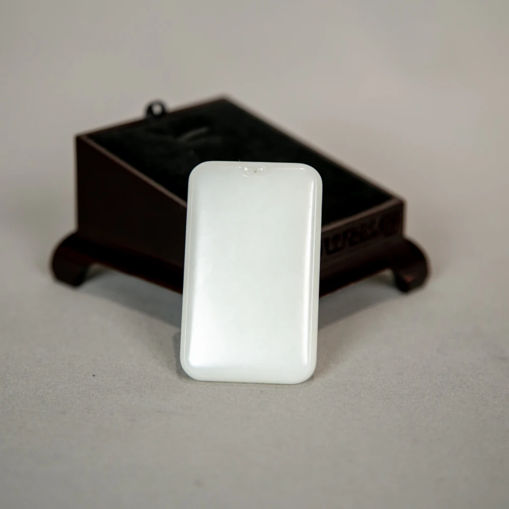 和田玉无事牌ZY11625