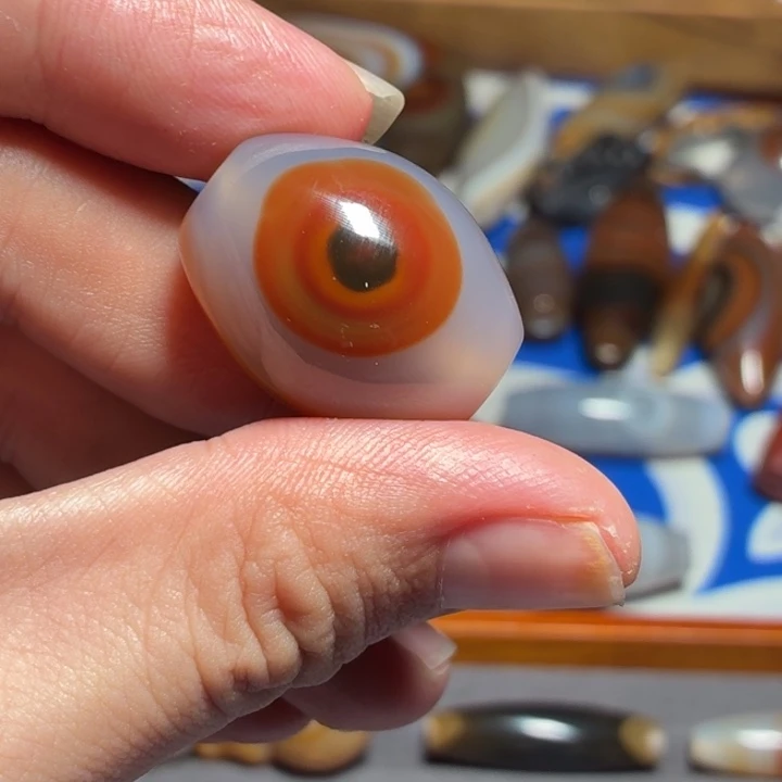 玛瑙/玉髓散珠_HEIMORI 天然天珠